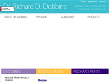 Tablet Screenshot of drdobbins.com